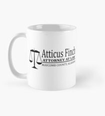 Eine Spottdrossel zu töten - Atticus Finch Attorney At Law Tasse