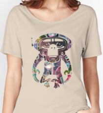 Space Monkeyz Celestial Graphic Women's Relaxed Fit T-Shirt