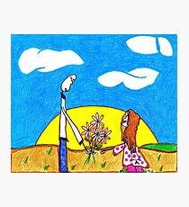 Daisies from Daddy Photographic Print