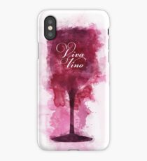 Viva Vino Wine Glass iPhone Case