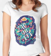 Zag on 'Em! Women's Fitted Scoop T-Shirt