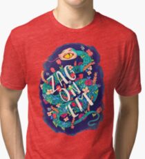 Zag on 'Em! Tri-blend T-Shirt