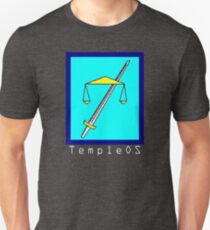 TempleOS Text Logo Unisex T-Shirt