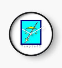 TempleOS Text Logo Clock