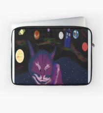 even cats dream of space Laptop Sleeve