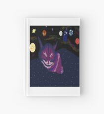 even cats dream of space Hardcover Journal