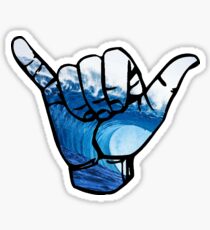 Shaka-Wave Sticker
