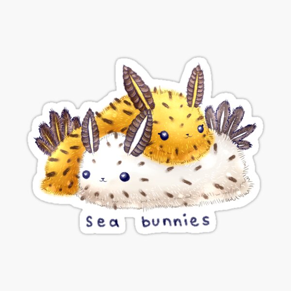 Sea Bunnies Sticker