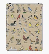 State Bird Series: All 50 States (annotated) iPad Case/Skin