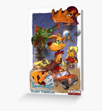 Bush Rescue Greeting Card
