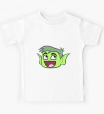 Beast Boy Awesome Smiley Kids Tee