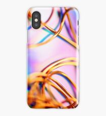 Gold gimp iPhone Case
