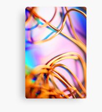 Gold gimp Metal Print