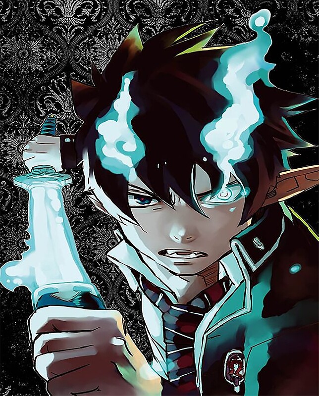  Blue  Exorcist  Posters  Redbubble