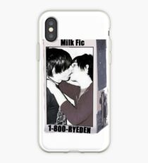 Vinilo o funda para iPhone Leche Fic