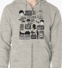 I'd Be Lost Without My Blogger Zipped Hoodie