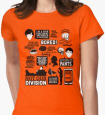 I'd Be Lost Without My Blogger Women's Fitted T-Shirt