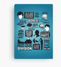 I'd Be Lost Without My Blogger Canvas Print