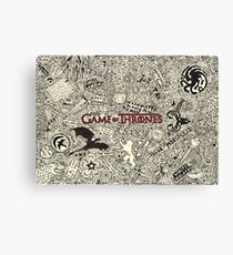 Ice and Fire Canvas Print