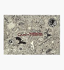 Ice and Fire Photographic Print