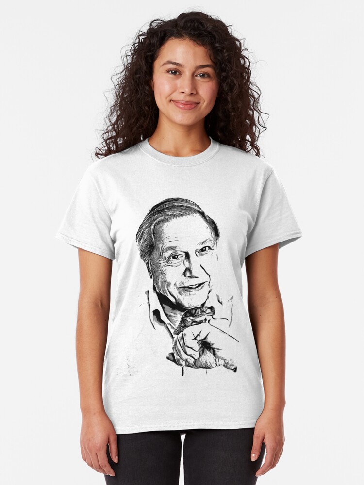 sir david attenborough t shirt