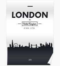 city skyline London Poster