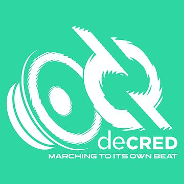 Artwork thumbnail, Decred Beat - DCR Turquoise © v1 (Design timestamped by https://timestamp.decred.org/) by OfficialCryptos