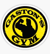 Gaston's Gym Sticker