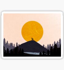 Mountain Top Sticker