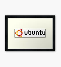 Ubuntu Framed Print