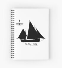 Nobby 1874 by Tony Fernandes Spiral Notebook