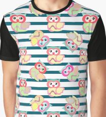 Owl pattern IV Graphic T-Shirt