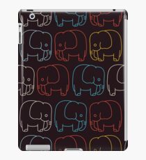 Cute Retro Elephants iPad Case/Skin