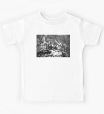 Cavalry Charge - U.S. Grant Memorial (B&W) Kids Tee