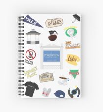 Stars Hollow Designs Spiral Notebook