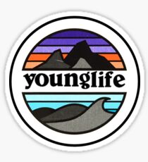 younglife circle Sticker