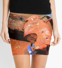 Crumpled Mini Skirt