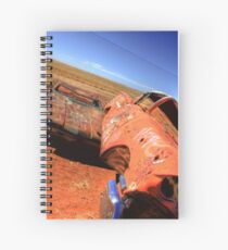 Crumpled Spiral Notebook