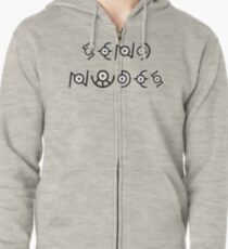 Send Nudes - Pokemon - Unown Zipped Hoodie