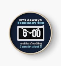 Groundhog Day Clock