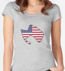 Laguna Seca Raceway Fitted Scoop T-Shirt
