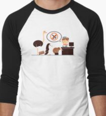 The No-Fly List Men's Baseball ¾ T-Shirt