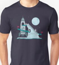 Penguin Space Race Unisex T-Shirt