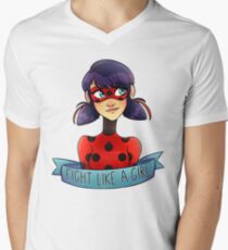 Miraculous Girl Men's V-Neck T-Shirt