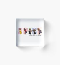 Spice Girls Acrylic Block