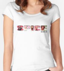 Spice Girls Women's Fitted Scoop T-Shirt