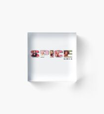 Spice Girls Acrylic Block