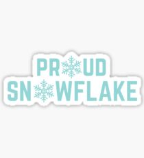 Proud Snowflake Sticker