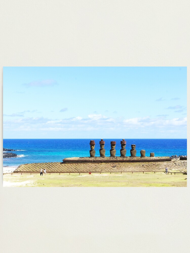 Alternate view of Anakena Photographic Print