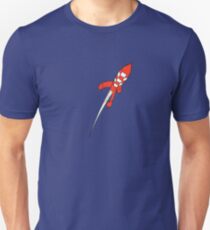 Tim und Struppi Destination Moon Rocket Unisex T-Shirt